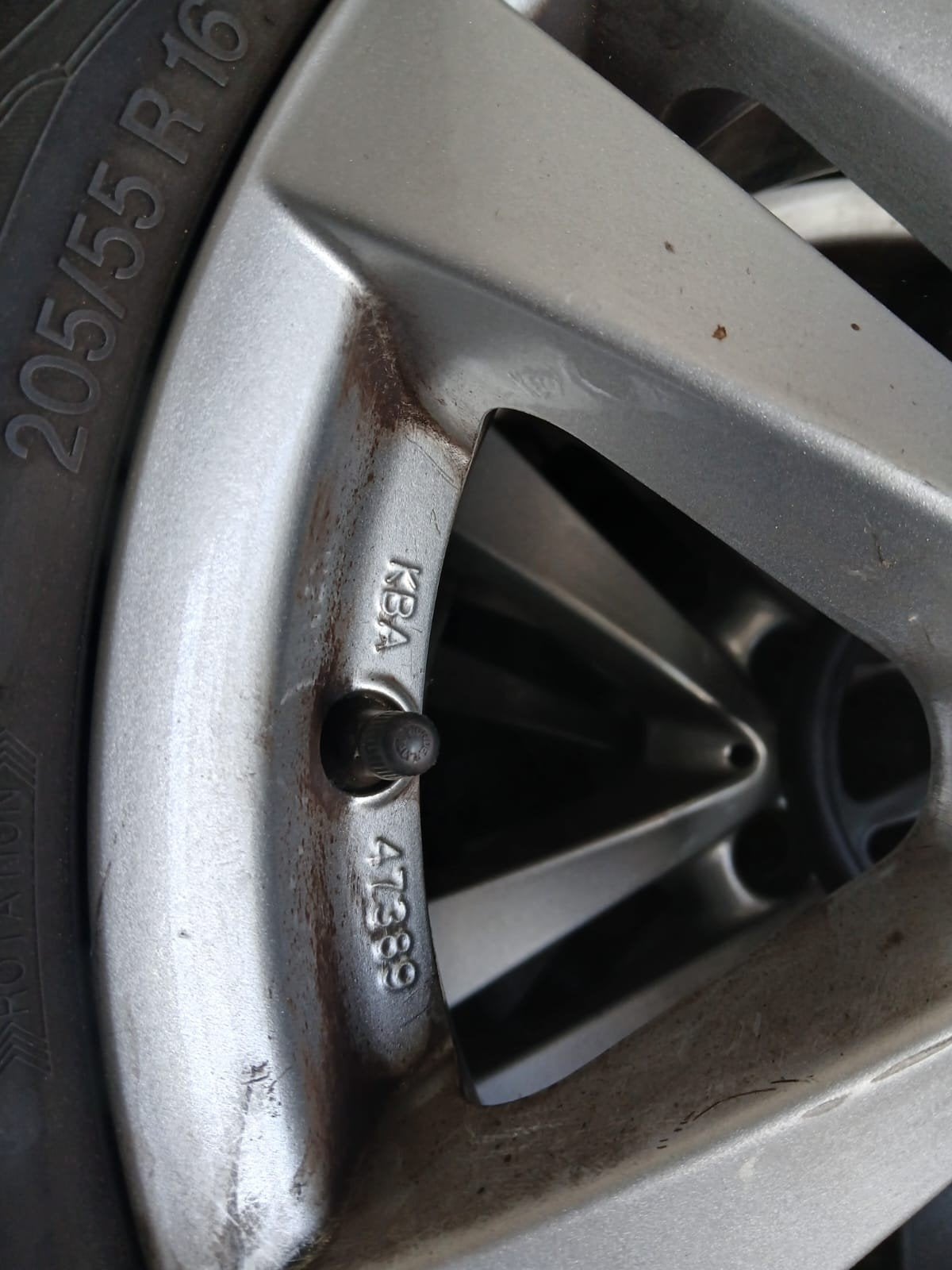 Alu velgen Mercedes, met winterband, Auto-onderdelen, Ophalen, Winterbanden, Velg(en)
