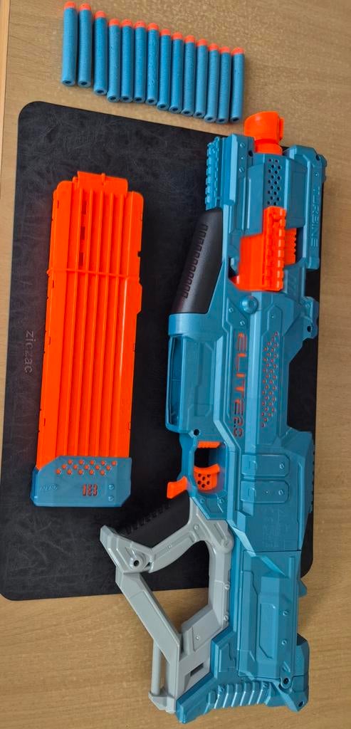 Nerf gun op batterijen, Enlèvement