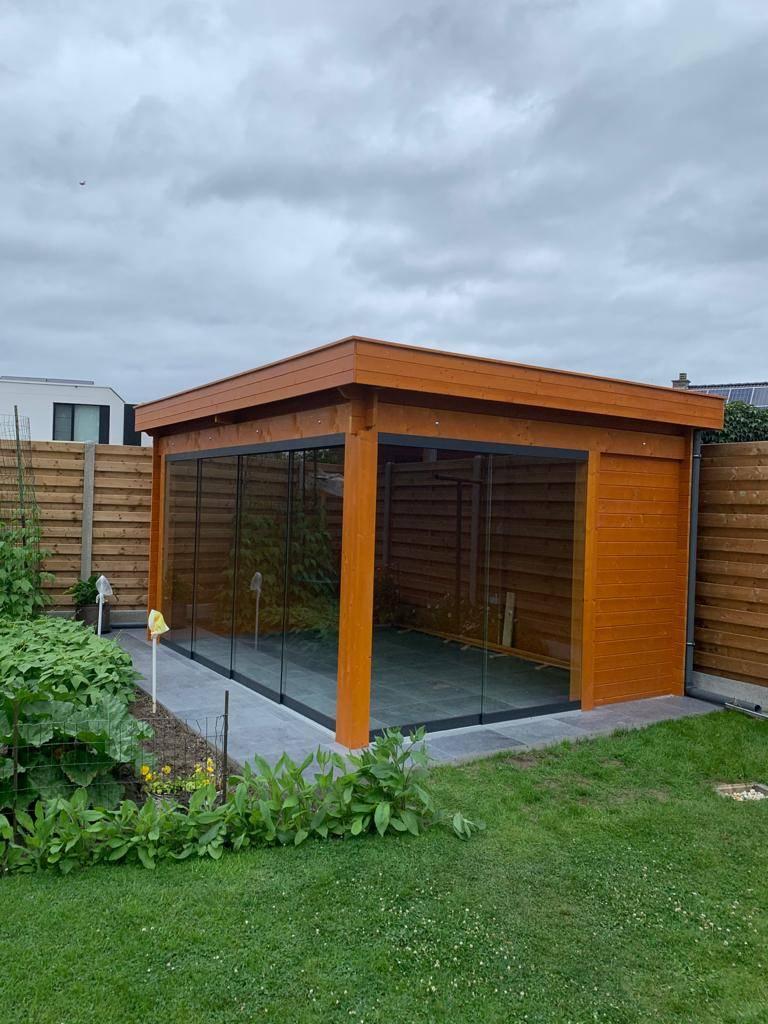 Nouvelle cabane en rondins moderne G4434, Envoi, Neuf