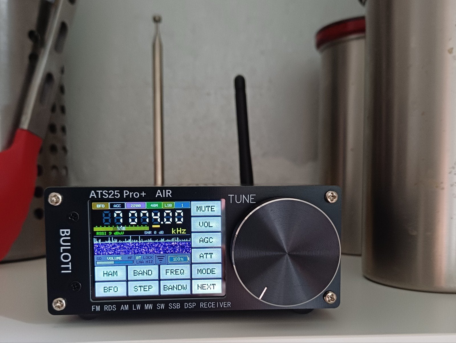 Récepteur ATS25 PRO+ AIR, Récepteur