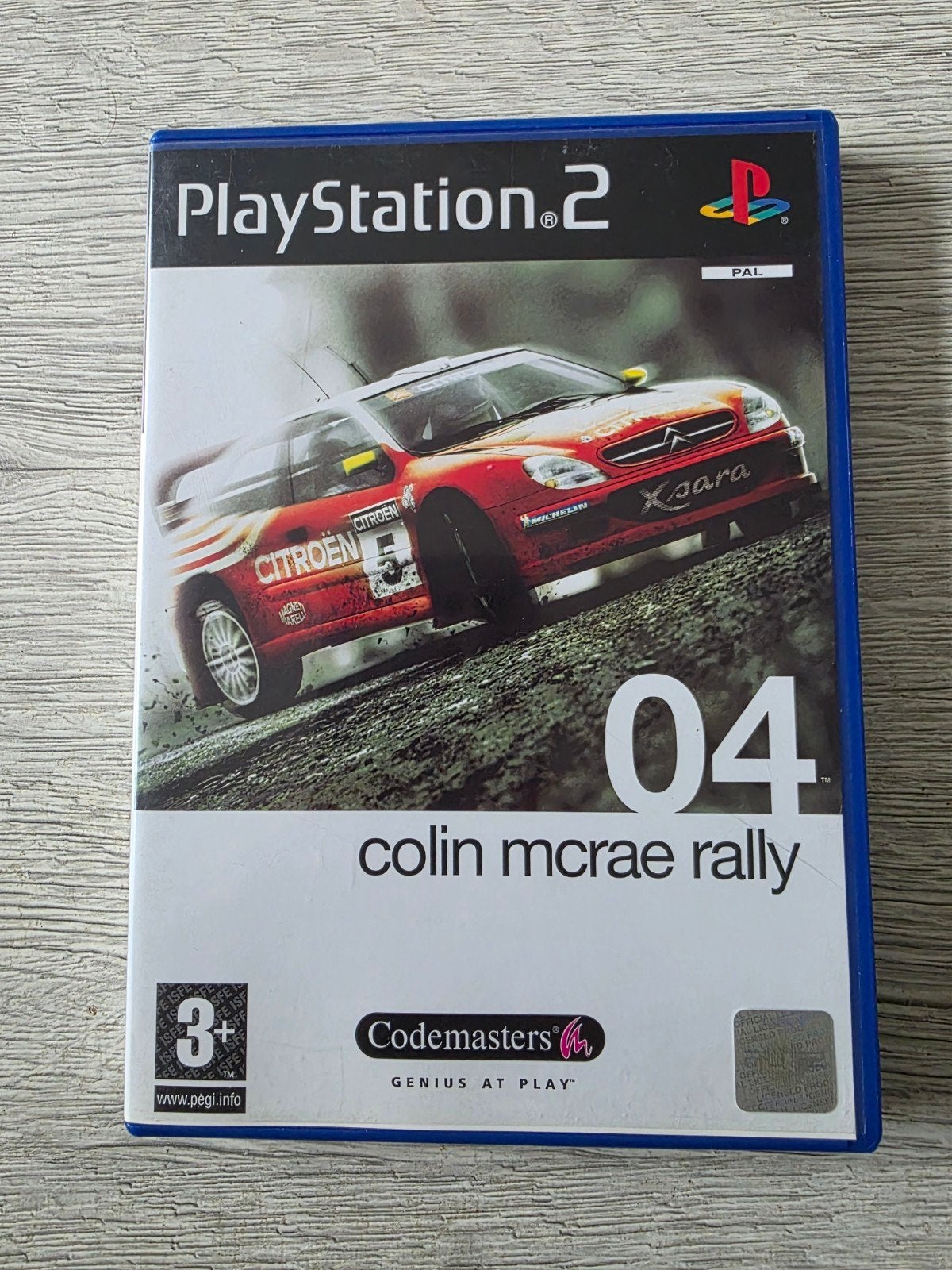 Colin McRae Rally 04 PS2, Games en Spelcomputers, Games | Sony PlayStation 2, Zo goed als nieuw, Racen en Vliegen, 2 spelers, Vanaf 3 jaar