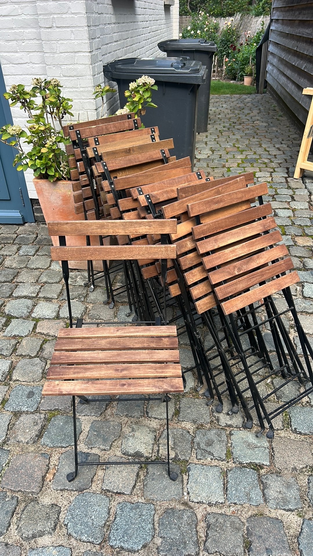 Ikea klapstoeltjes, Enlèvement, Comme neuf