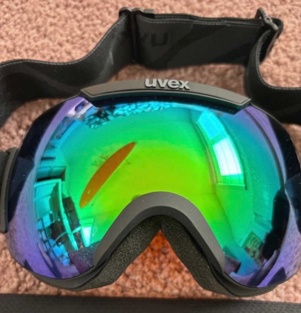 Skibril Uvex, Zo goed als nieuw, Kleding, Ski, Ophalen