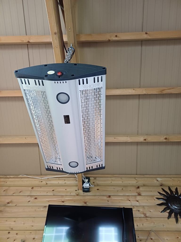 Sunred terras verwarmer, Ophalen