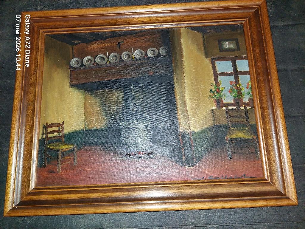 schilderij  van Jacques Callaert, Antiek en Kunst, Kunst | Schilderijen | Klassiek, Ophalen