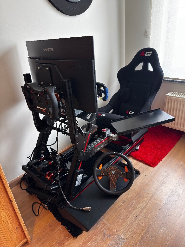 Sim race setup, Ophalen, Zo goed als nieuw, Fanatec