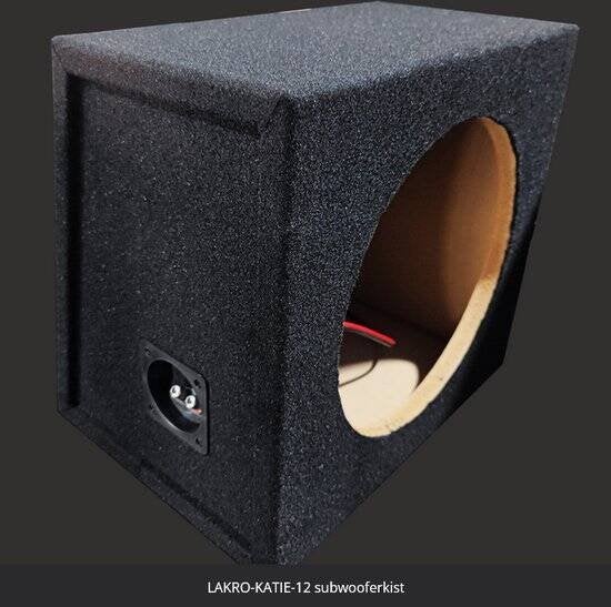 LAKRO-KATIE-12 - Subwooferkist - Lakro - 12 inch - 27 liter