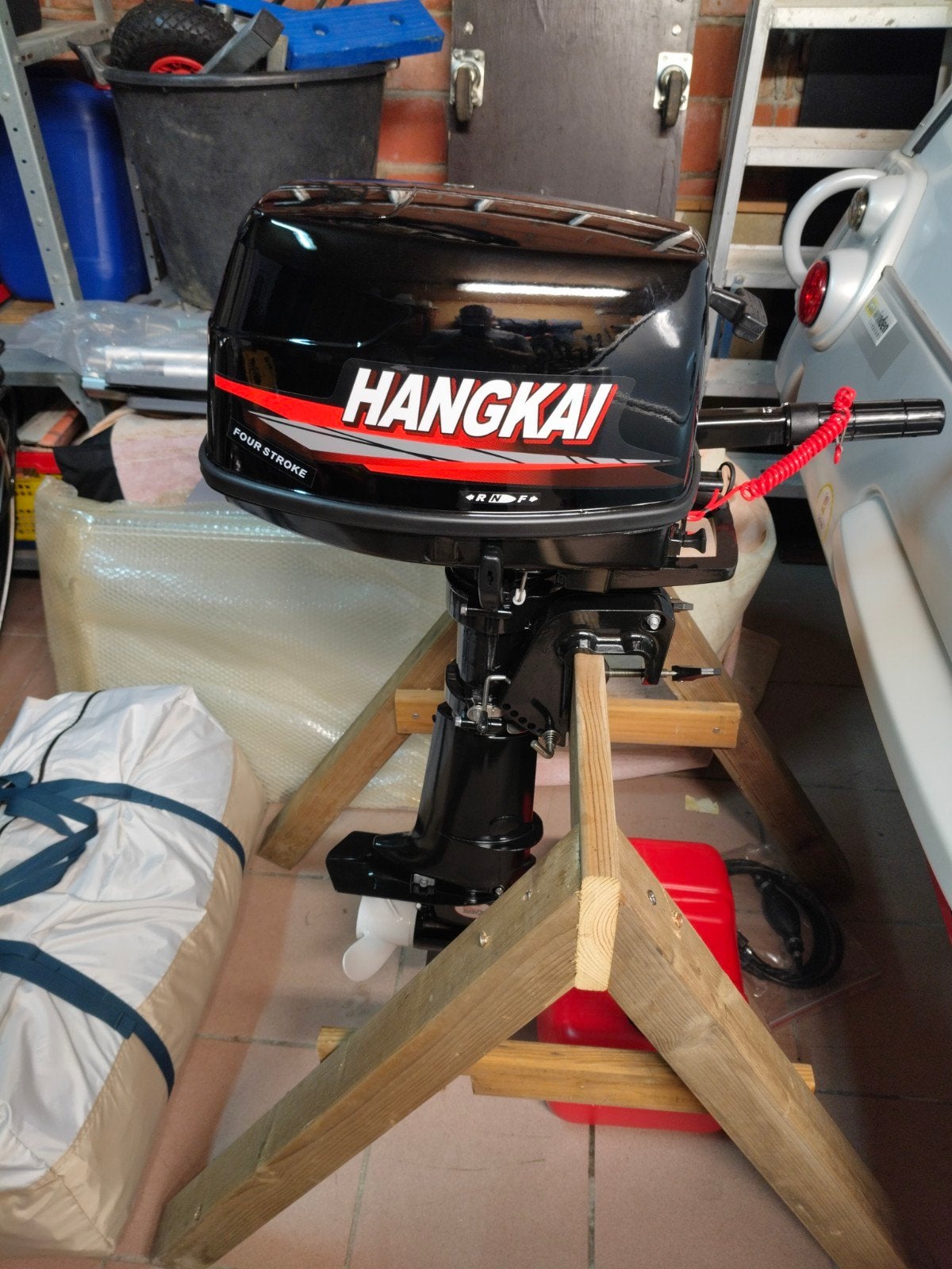Nieuwe Hangkai 6.5 pk Viertakt, Watersport en Boten, Ophalen