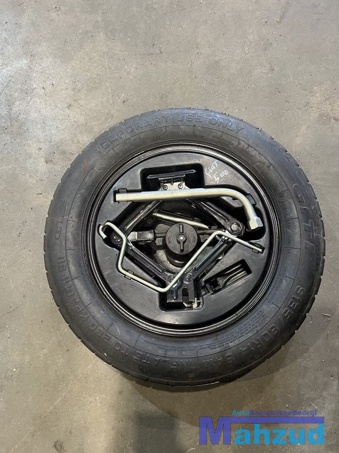 FIAT 500 THUISKOMER KRIKSET 4X98 58.1 14 INCH, Auto-onderdelen, Banden en Velgen, Gebruikt, Stellantis Europe S.p.A., Info@stellantis.com