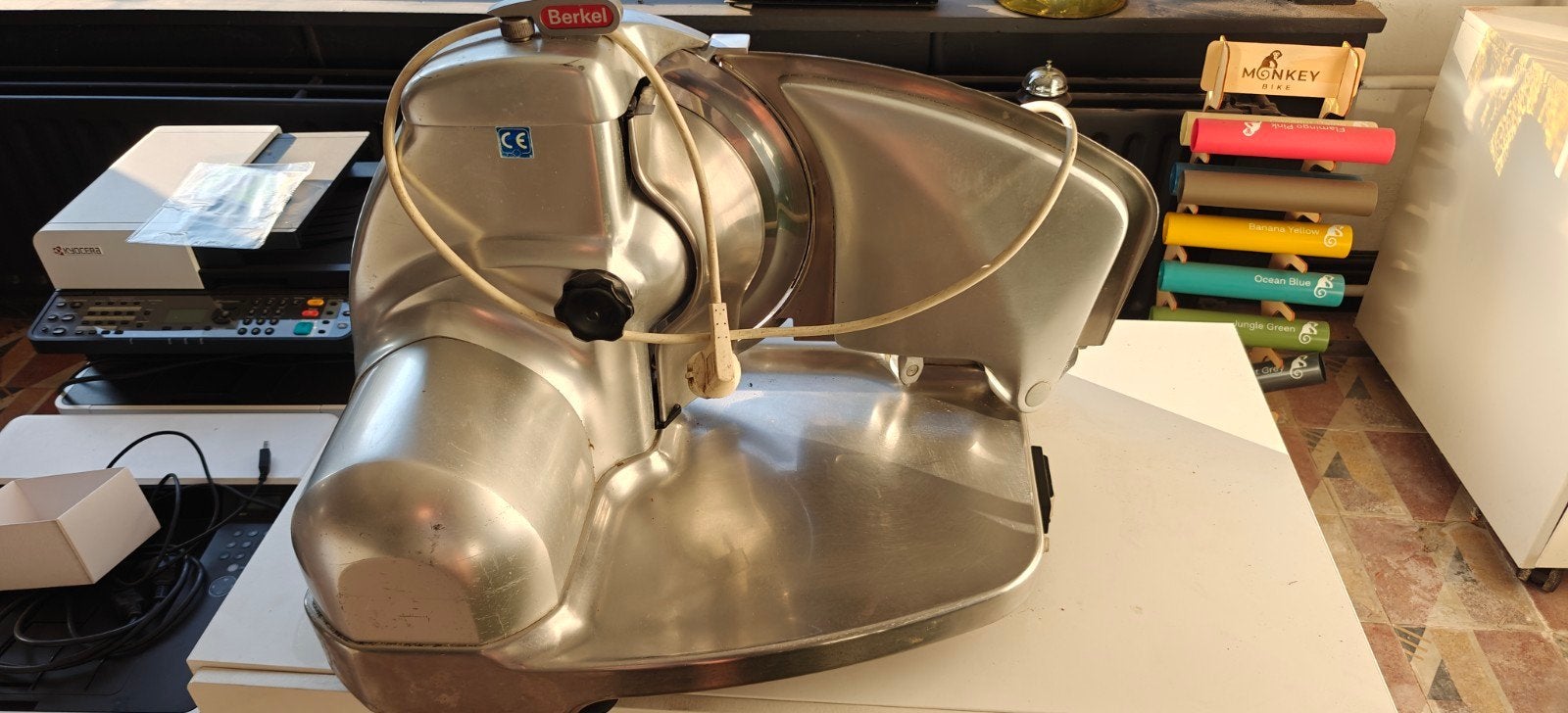 Berkel 834s snijmachine, Trancheuse, Enlèvement