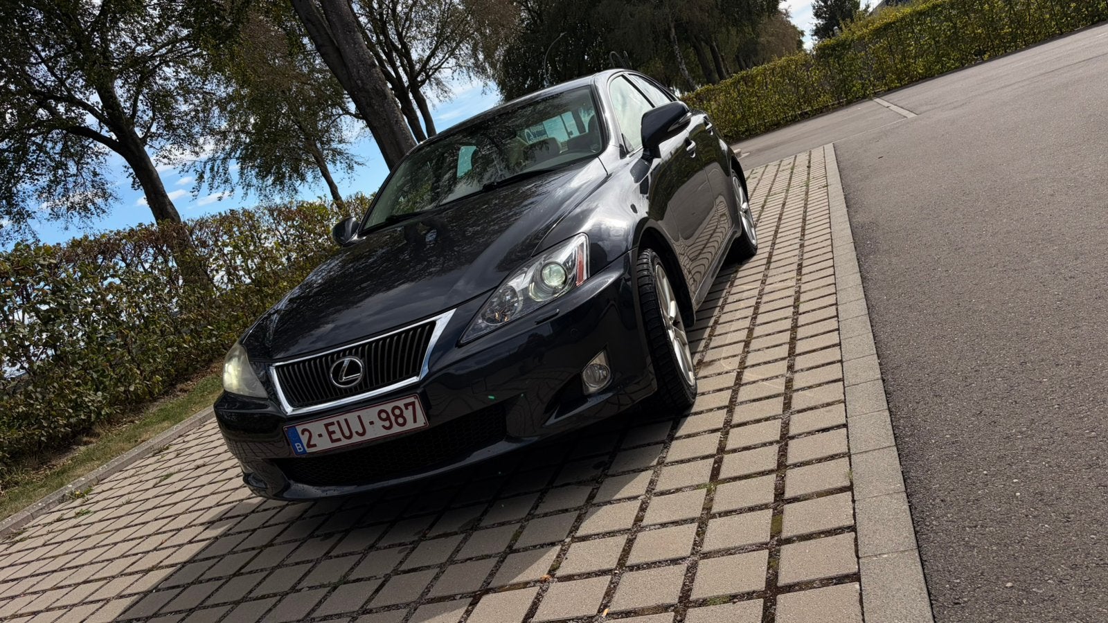 Lexus is 220d, Auto's, Achterwielaandrijving, Beige, Blauw, 5 deurs