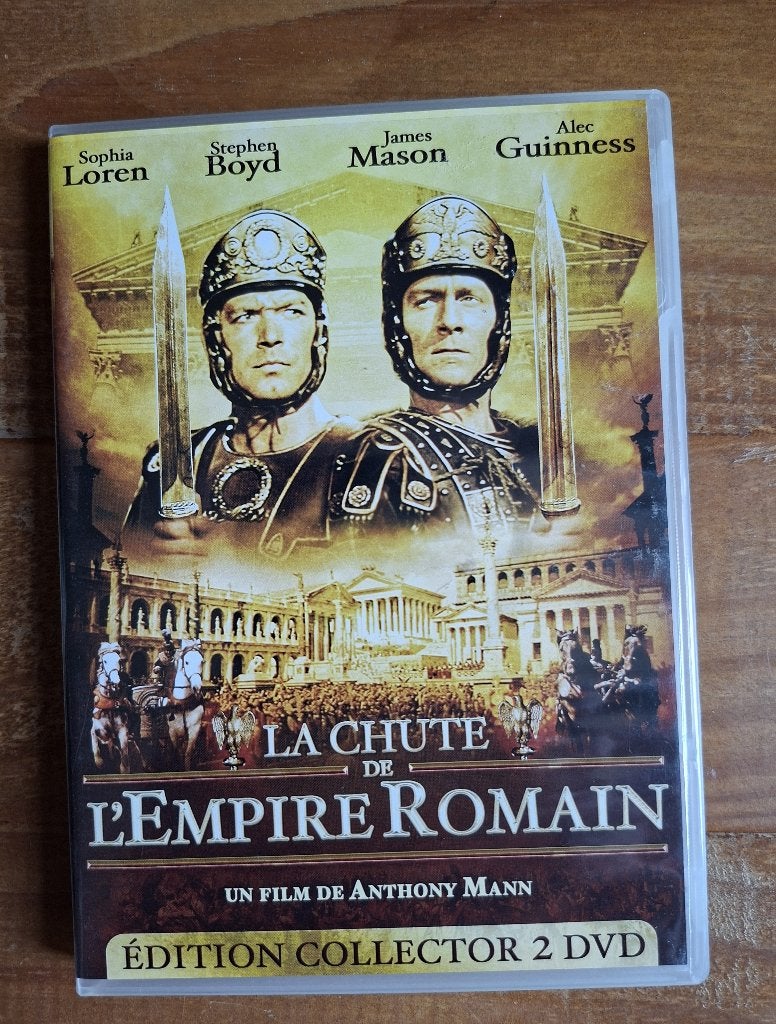 La chute de l'empire romain - éd. collector - Anthony Mann, Historique, Enlèvement ou Envoi, Anglais, Anglais