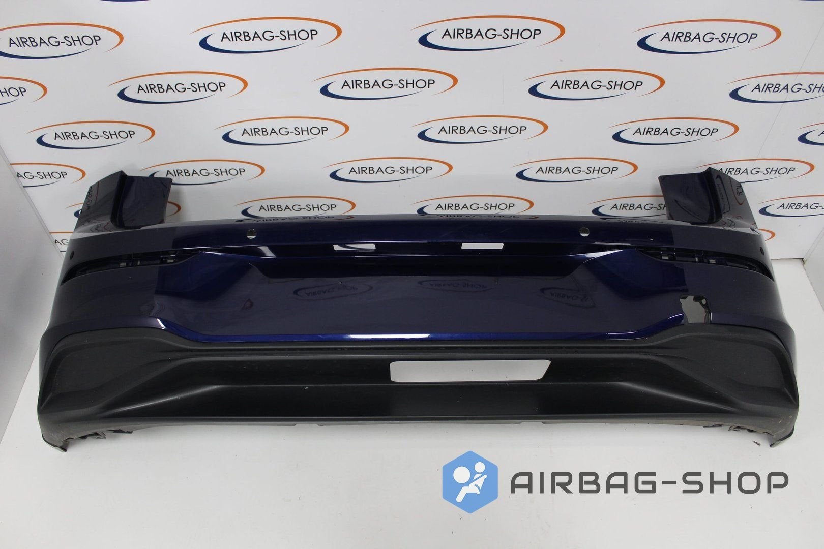 VW Golf 8 Achterbumper Blauw 4 x PDC, Arrière, Volkswagen, -, Utilisé