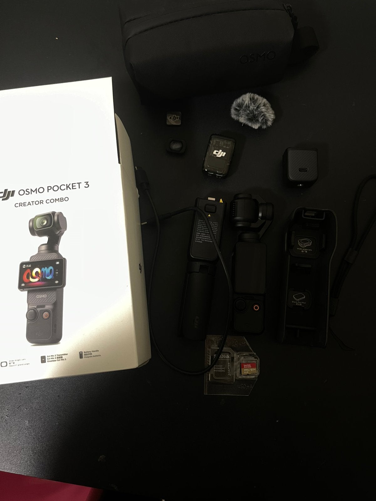 DJI Osmo Pocket 3 Creator Combo + SD-kaart (nieuwstaat), Ophalen, Zo goed als nieuw, Overige merken