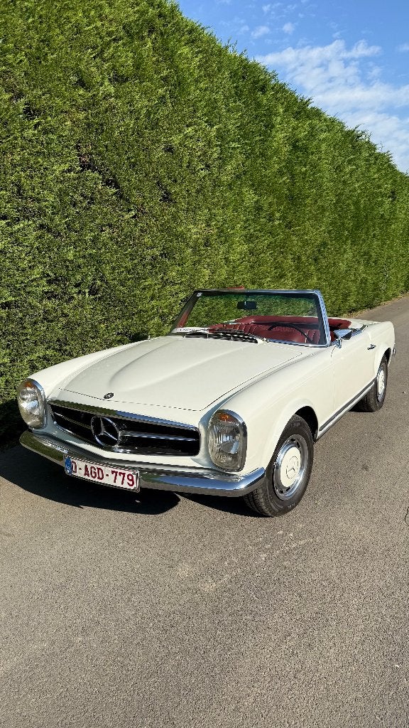 Mercedes-Benz 280 SL Pagode W113 – 1970, Leder, Particulier, SL, Rood