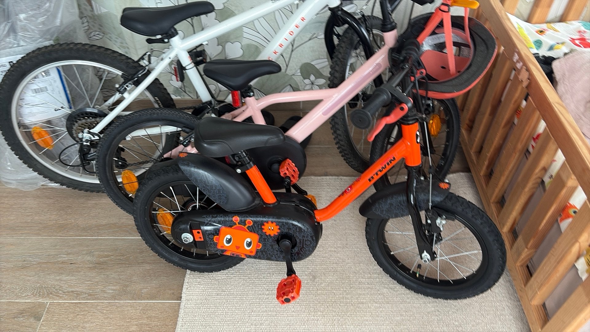 Velo ORANGE décathlon, Vélos & Vélomoteurs, Vélos | Vélos pour enfant, Enlèvement, Utilisé, Moins de 16 pouces