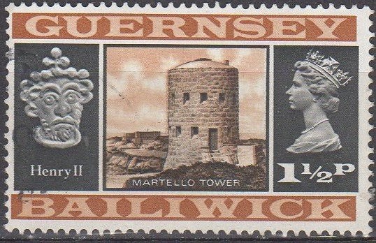 Guernsey - Marteltoren, Timbres & Monnaies, Timbres | Europe | Royaume-Uni, Enlèvement ou Envoi, Non oblitéré