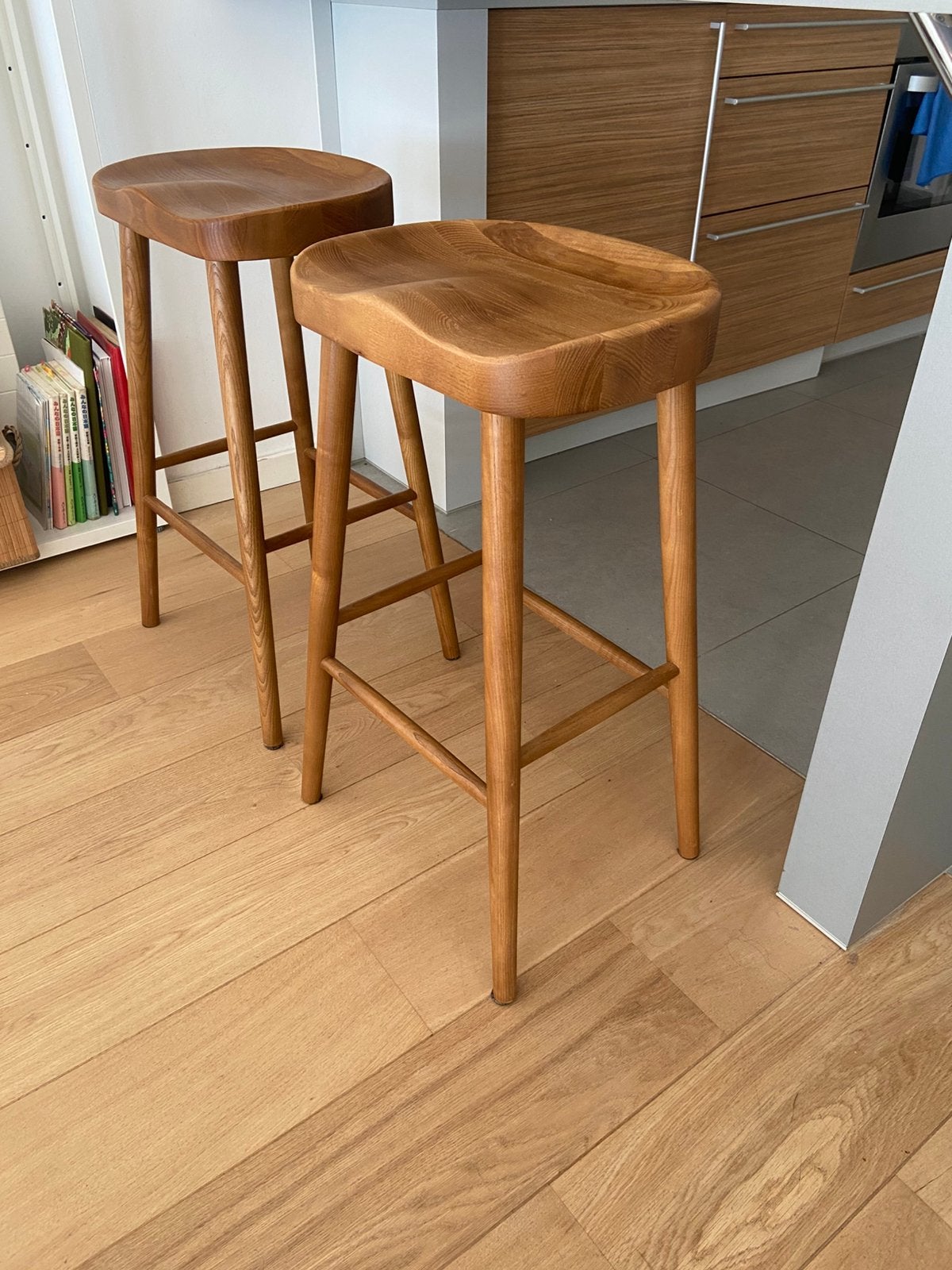 Zara Home Ash Wood stool (2), Enlèvement, Comme neuf