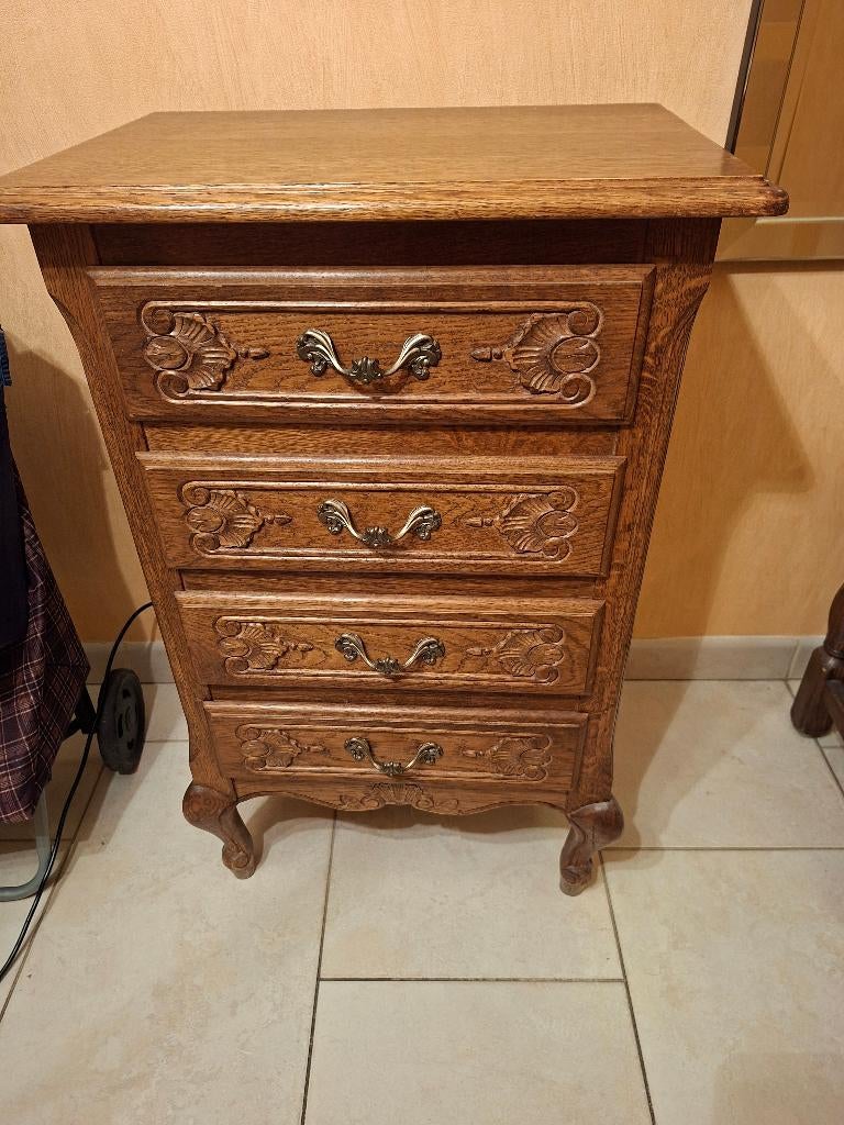 Petite commode à 4 tiroirs, 3 ou 4 tiroirs, Enlèvement, Utilisé