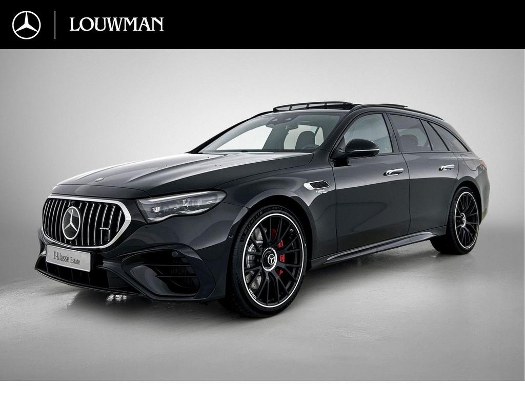 Mercedes-Benz E 53 AMG Estate 4MATIC+ Night Edition | AMG DY, Auto's, Automaat, Zwart, Zwart, Break
