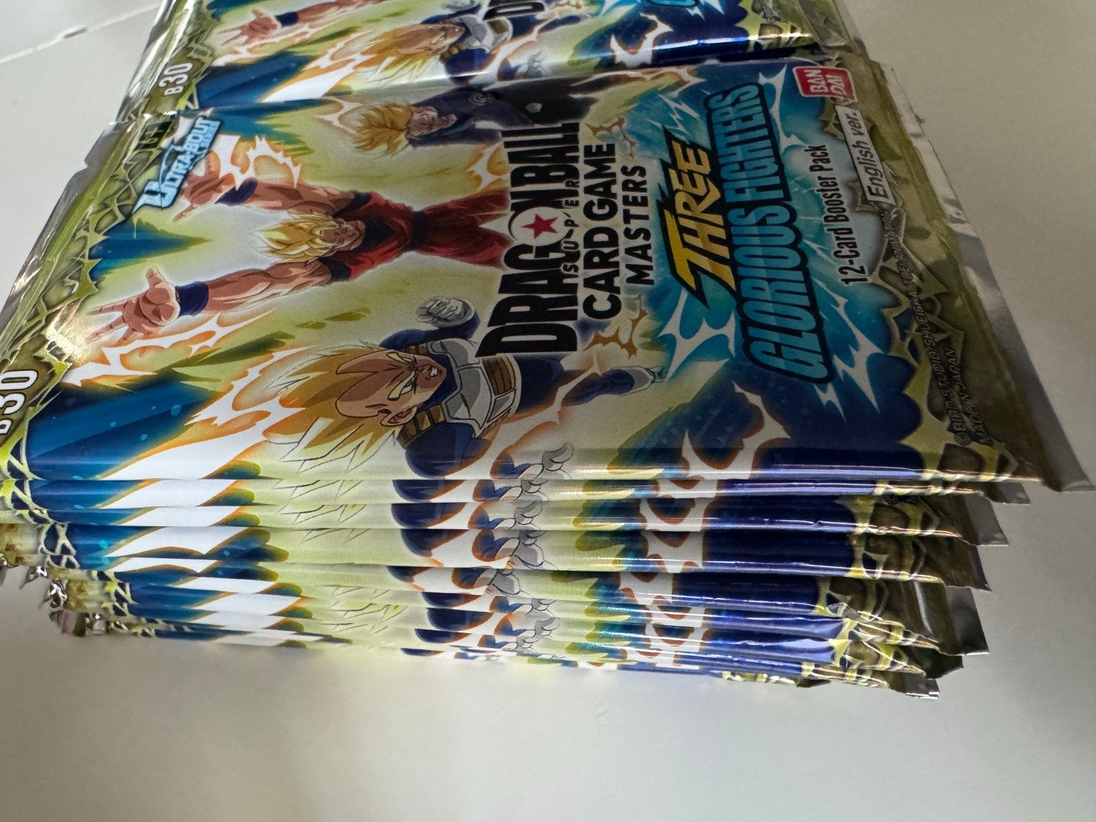 48 Dragon Ball BT30 boosters uit de Engelse editie, Ophalen of Verzenden, Zo goed als nieuw, Booster
