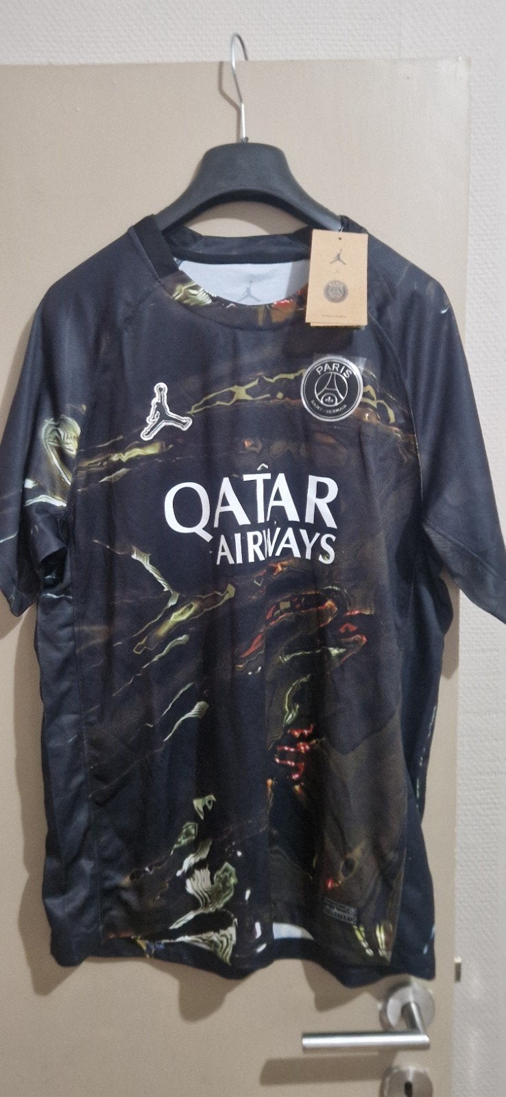 Nieuw Paris Saint-Germain x Jordan 'Night Edition' voetbalsh, Maat 52/54 (L), Meerkleurig, Nike, Nieuw