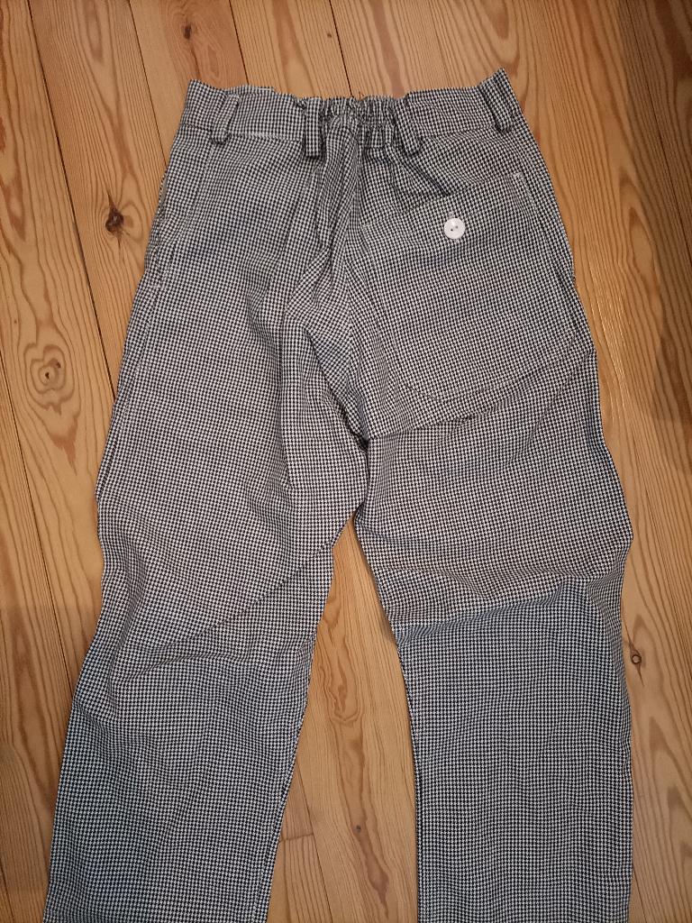 Geruite koksbroek maat 38 en 36, Maat 38/40 (M), Blauw, Ophalen of Verzenden, Zo goed als nieuw