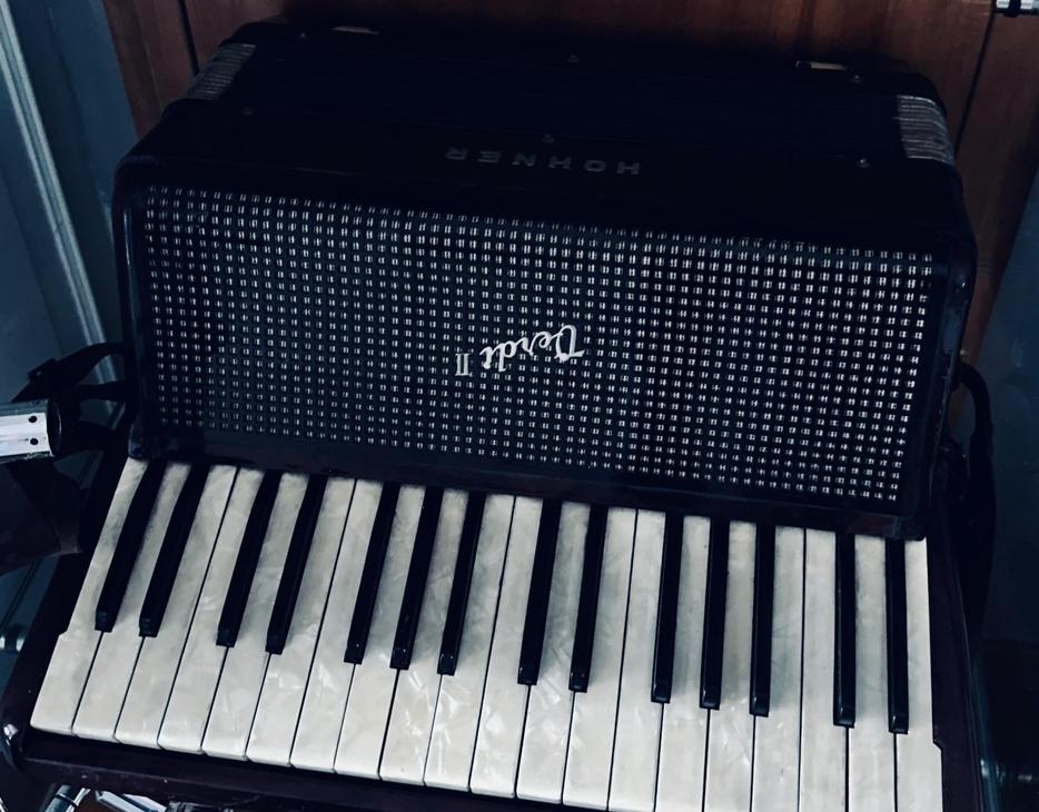 Accordeon Hohner verdi 2, Musique & Instruments, Orgues, Enlèvement, Utilisé
