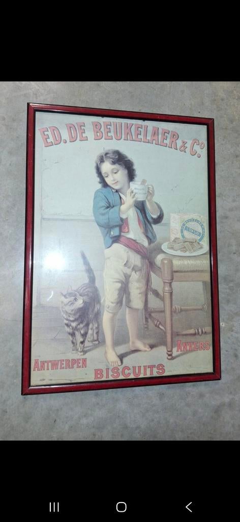 Oude affiche, Ophalen