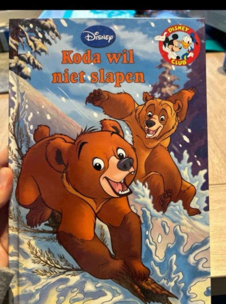 Disney boek, Ophalen