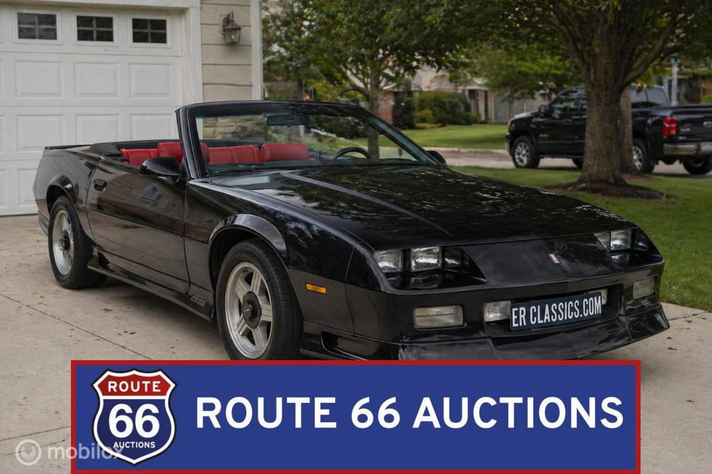 Chevrolet Camaro RS | 1991 | Route 66 Auctions, Achat, Entreprise, Chevrolet, Boîte manuelle