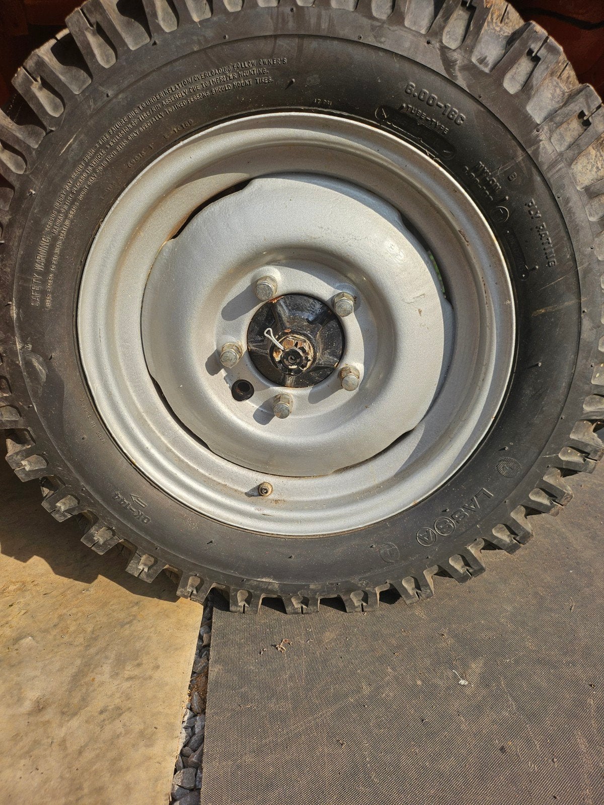 4 originele Suzuki LJ80 wielen, Ophalen, Gebruikt