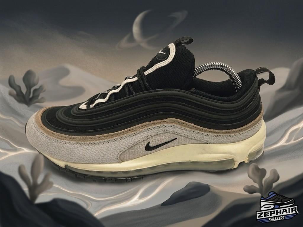 Nike Air Max 97 'Light Bone/Khaki Black' EU44 2023, Kleding | Heren, Schoenen, Zwart, Nike, Ophalen of Verzenden, Sneakers