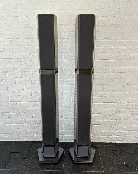 Bang & Olufsen penta 3's speakers volledig opgeknapt, TV, Hi-fi & Vidéo, Câbles inclus, Reconditionné, Kit d'enceintes, Enlèvement