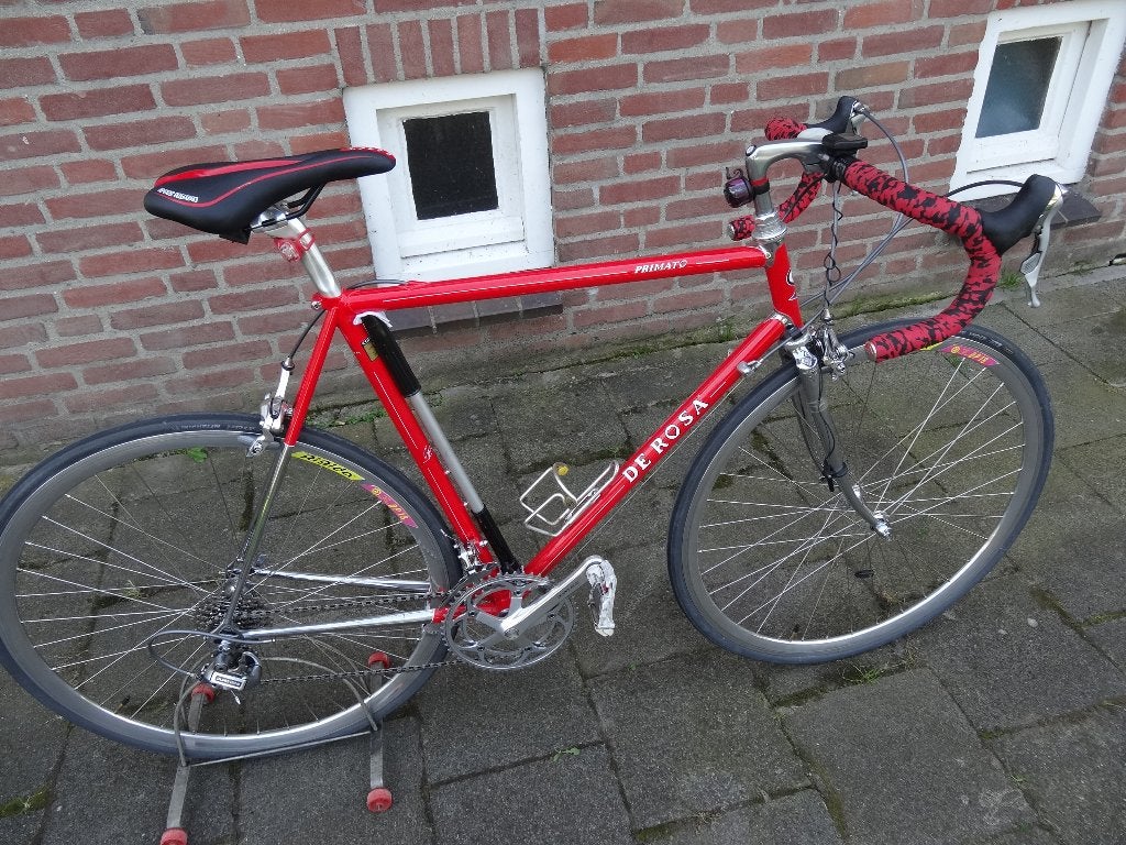 Race fiets  merk De Rosa Primato maat58, Fietsen en Brommers, Fietsen | Racefietsen, 28 inch, Staal, Zo goed als nieuw, 57 tot 61 cm