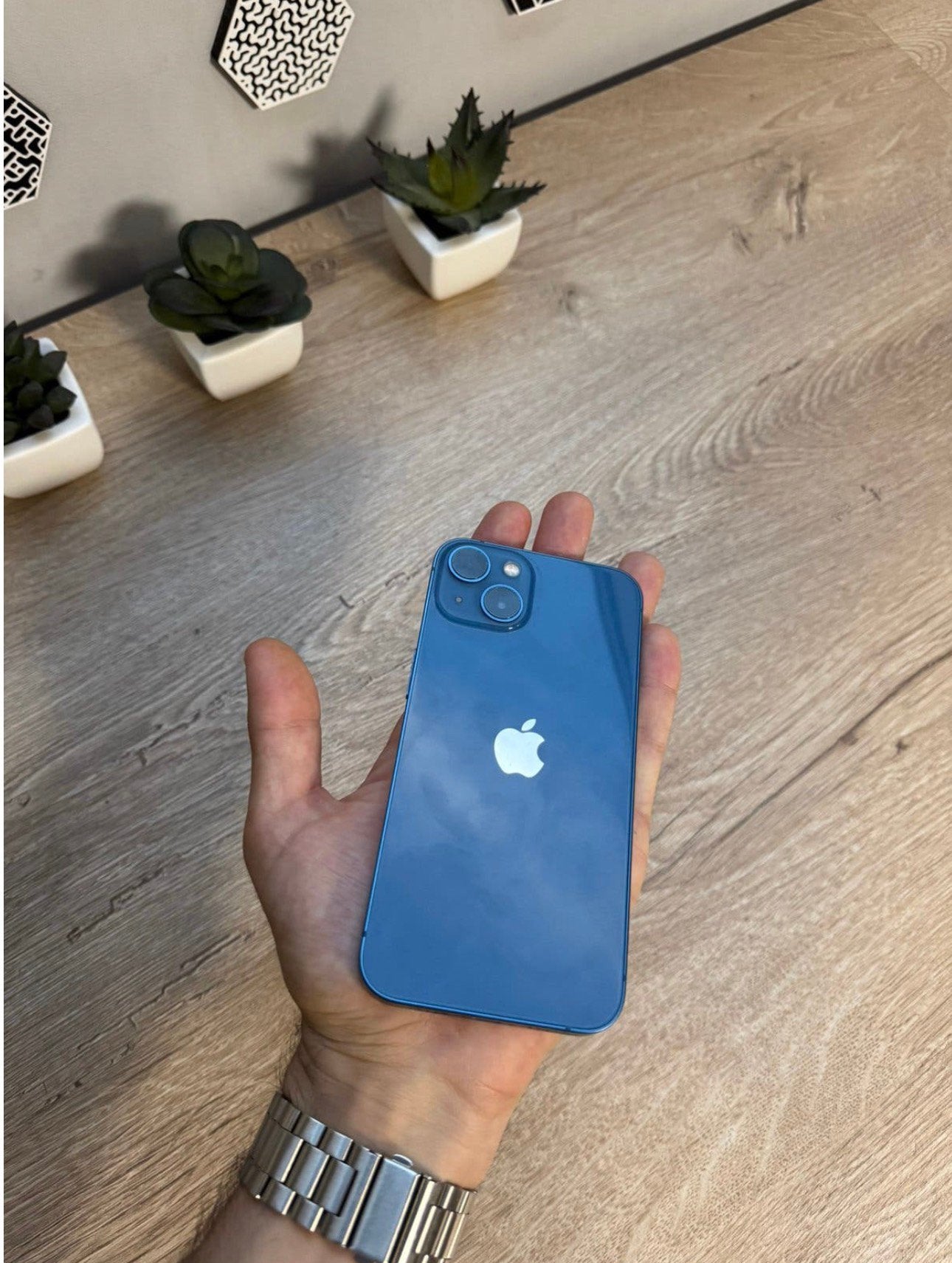 iphone 13 - Moet weg!, Telecommunicatie, Mobiele telefoons | Apple iPhone, Ophalen, Blauw, 128 GB, Gebruikt