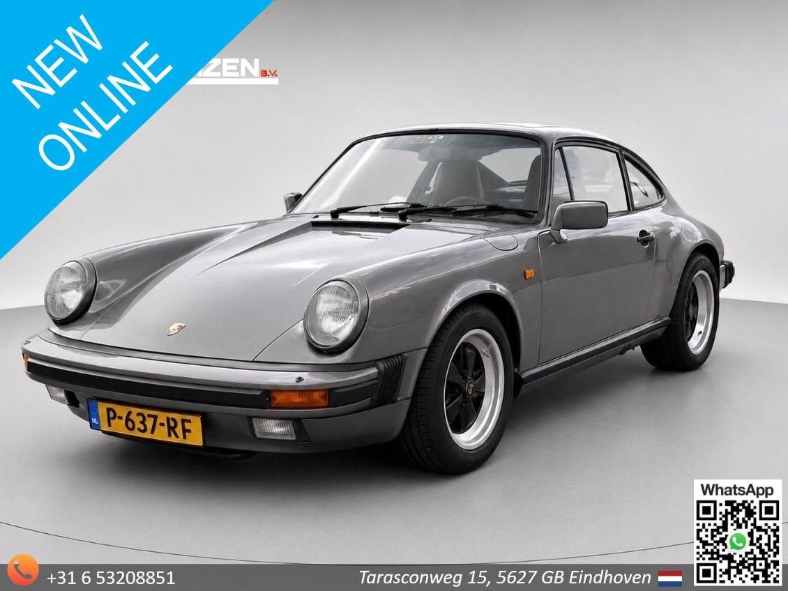 Porsche 911 Urmodell 3.2 Coupé, Auto's, Porsche, Bedrijf, Handgeschakeld, Zilver of Grijs, Coupé