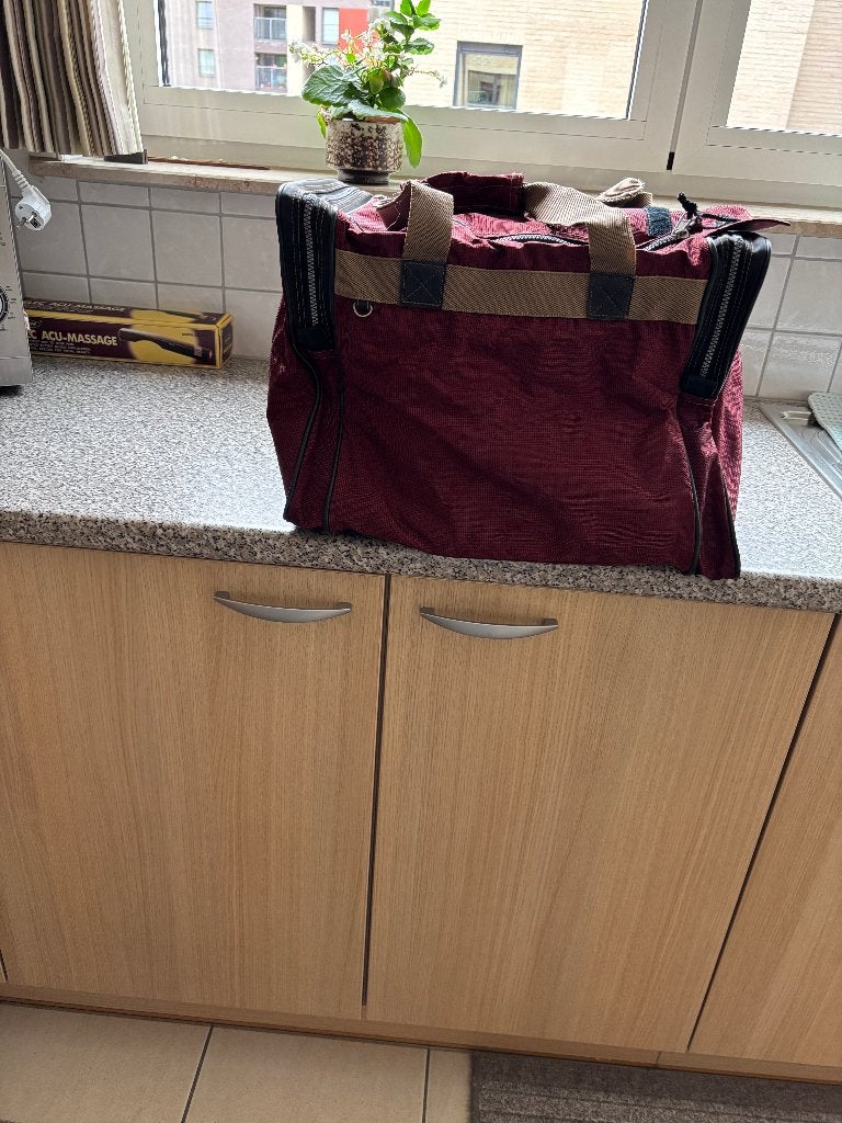 weekendtassen, Ophalen, 40 tot 60 cm, 20 tot 30 cm, Rood