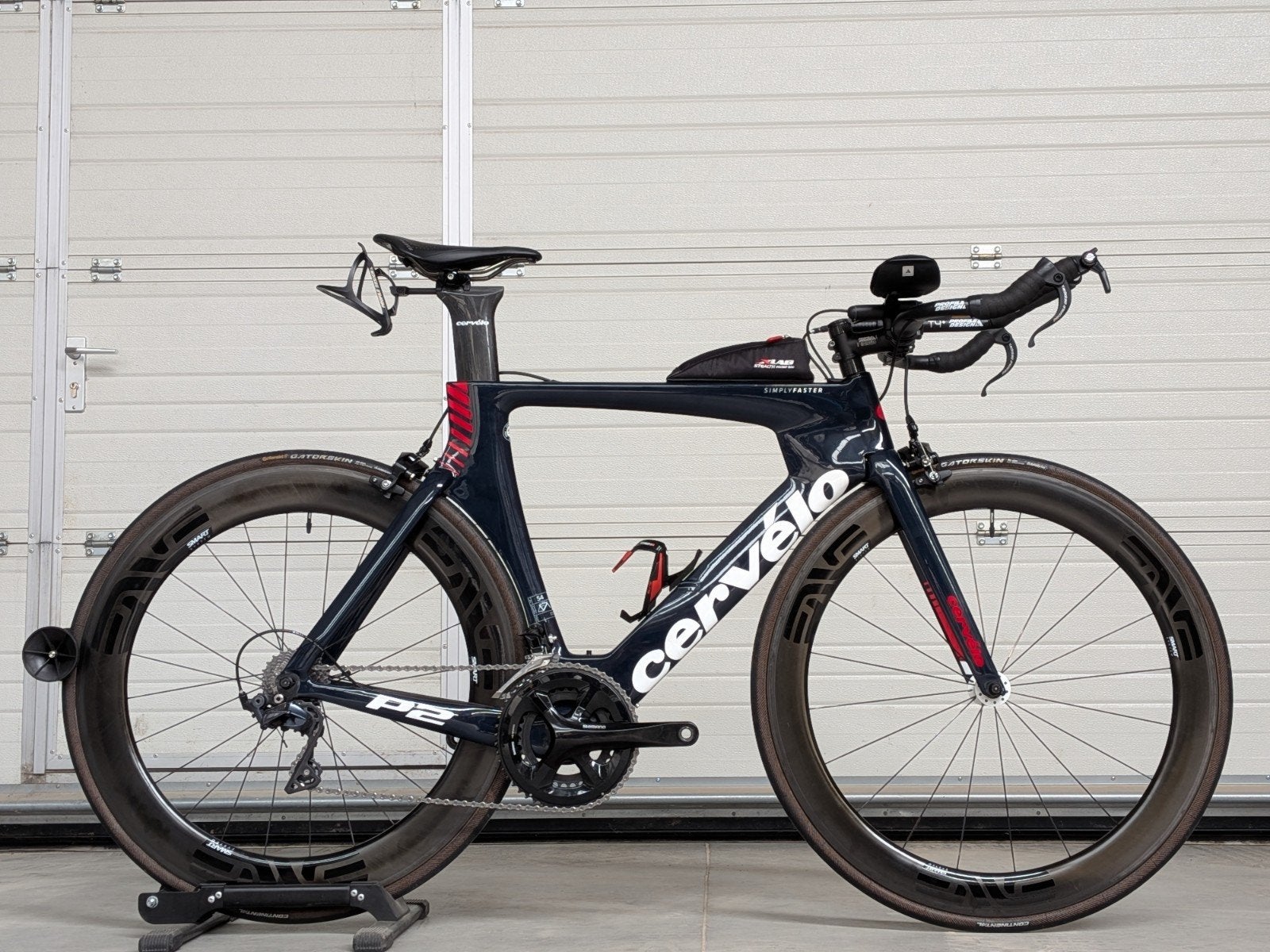 Cervélo P2 tijdritfiets, Enlèvement, Utilisé