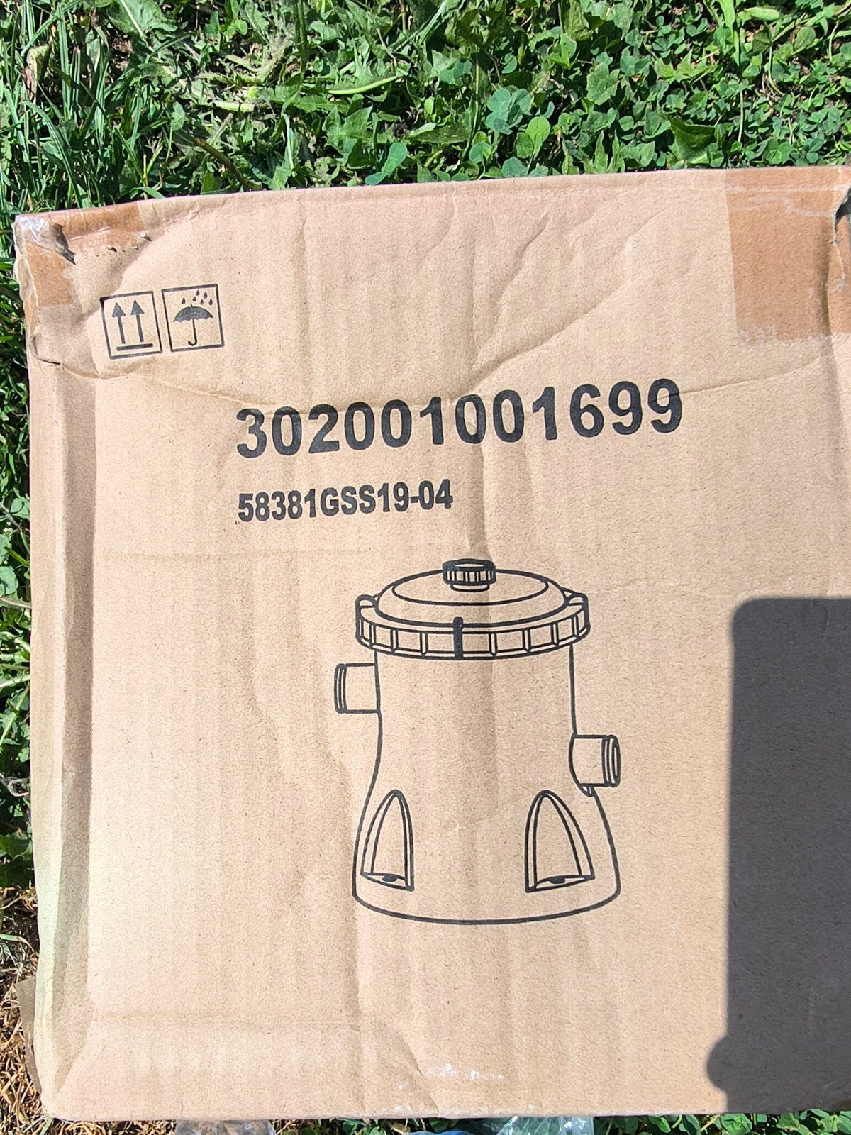 Nieuw! Patroon filterpomp voor klein zwembad, Tuin en Terras, Ophalen