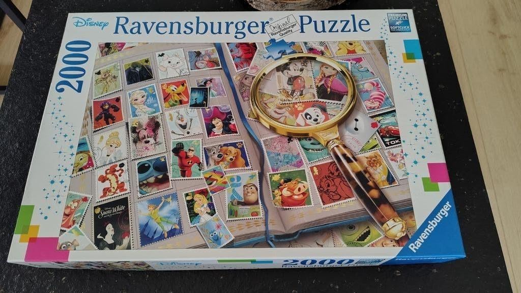 Puzzel Ravensburger 'postzegels' 2000 stukjes, Ophalen