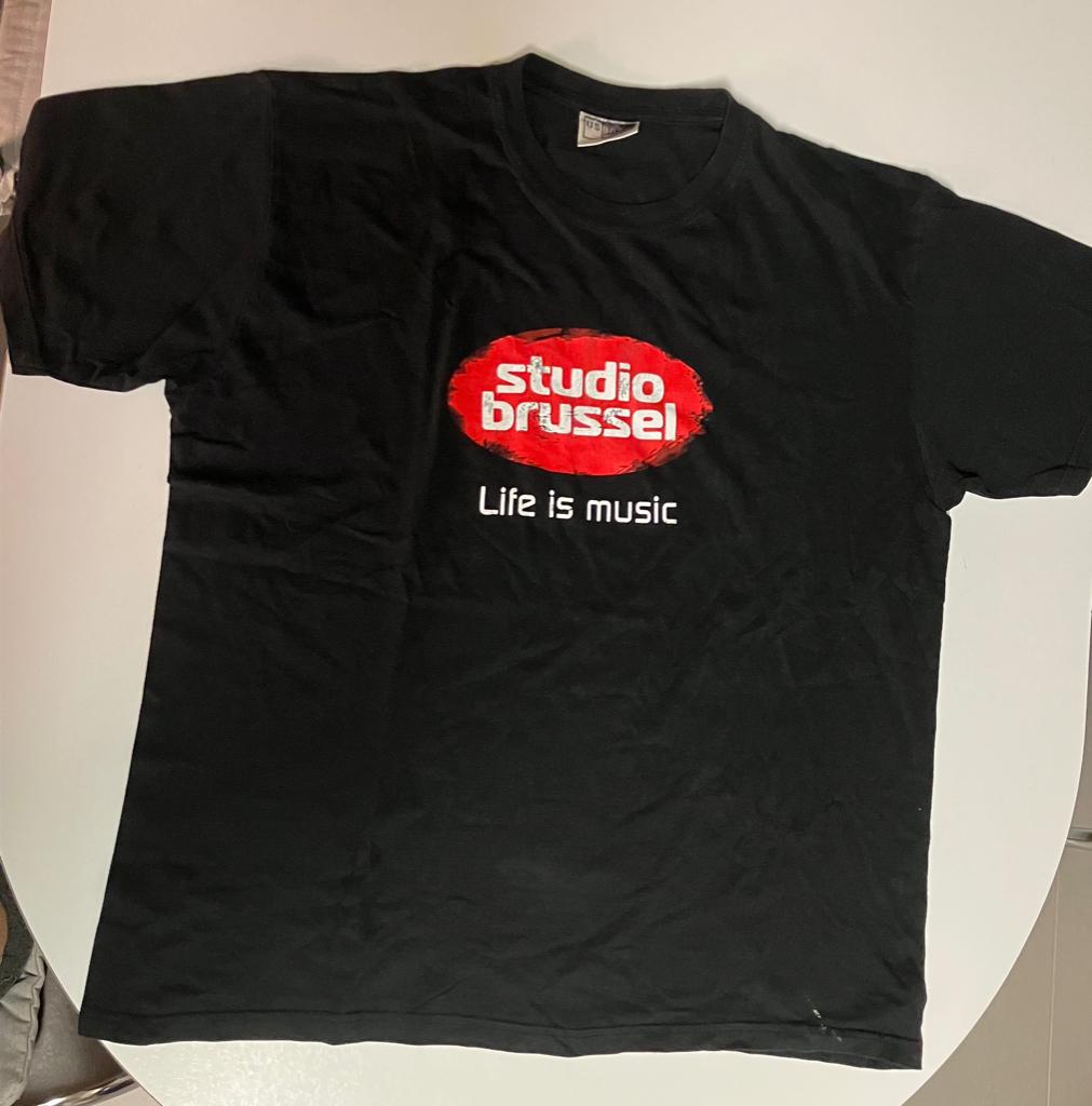 Tshirt Studio Brussel 2016-2019 stubru stu bru, Ophalen of Verzenden, Nieuw, Maat 56/58 (XL)