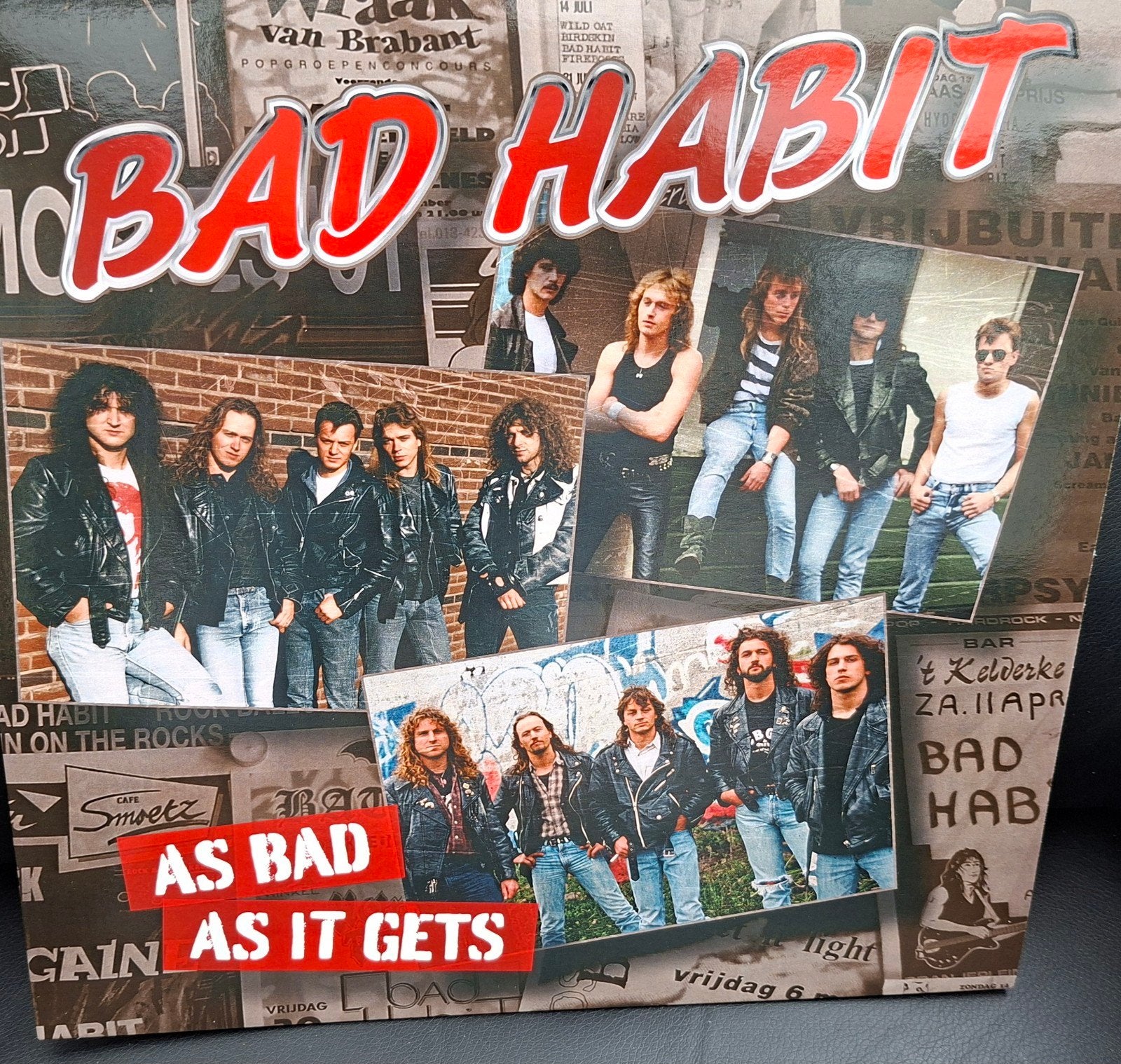 Vinyl (LP 12 inch) Bad Habit As Bad As It Gets, Cd's en Dvd's, Vinyl | Rock, LP, Hard Rock, Ophalen of Verzenden, 12 inch