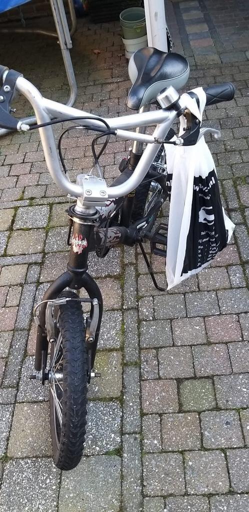 Crossfiets loekie, Ophalen, Gebruikt, Staal, 16 tot 20 inch