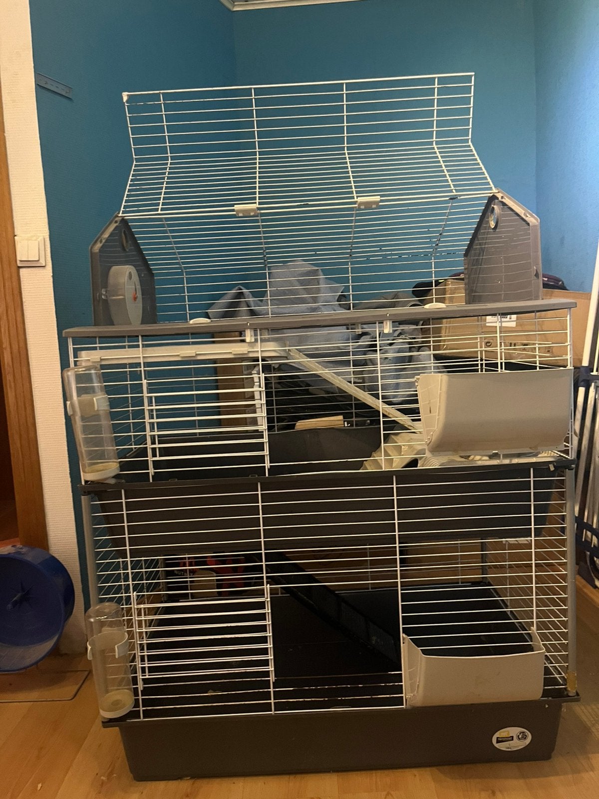 Knaagdierkooi 58B,96L ,120H, Animaux & Accessoires, Rongeurs & Lapins | Cages & Clapiers, Utilisé, Cage, 90 cm ou plus, 75 à 110 cm