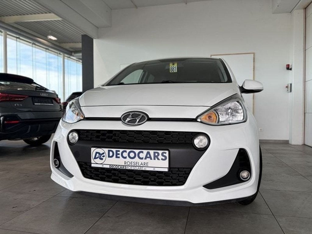 Hyundai i10 Automaat / Airco / Zetel & stuurverwarming / Ap, Autos, Hyundai, Achat, Euro 6, Noir, 5 portes