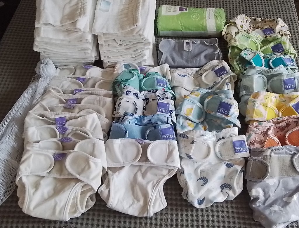 Groot pakket herbruikbare luiers Bambino Mio, Enlèvement ou Envoi, Utilisé