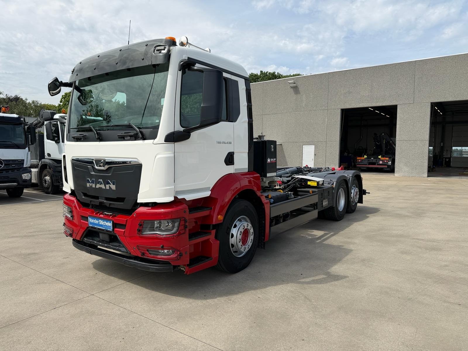 MAN TGS 26.430 - MOTOR PTO - STUUR & LIFTAS (bj 2022), Auto's, Euro 6, Wit, Bedrijf, Diesel
