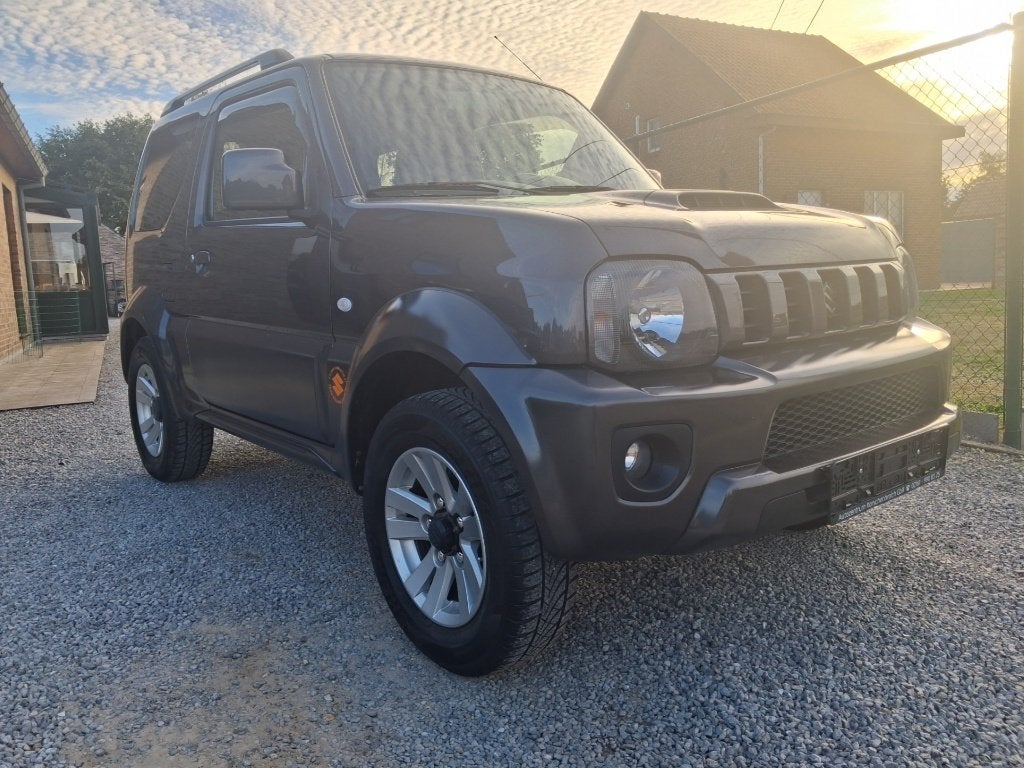 suzuki jimny #4x4# slechts 35 000km !!bj 2013!! full option, Auto's, Zwart, Zwart, Leder, Bedrijf