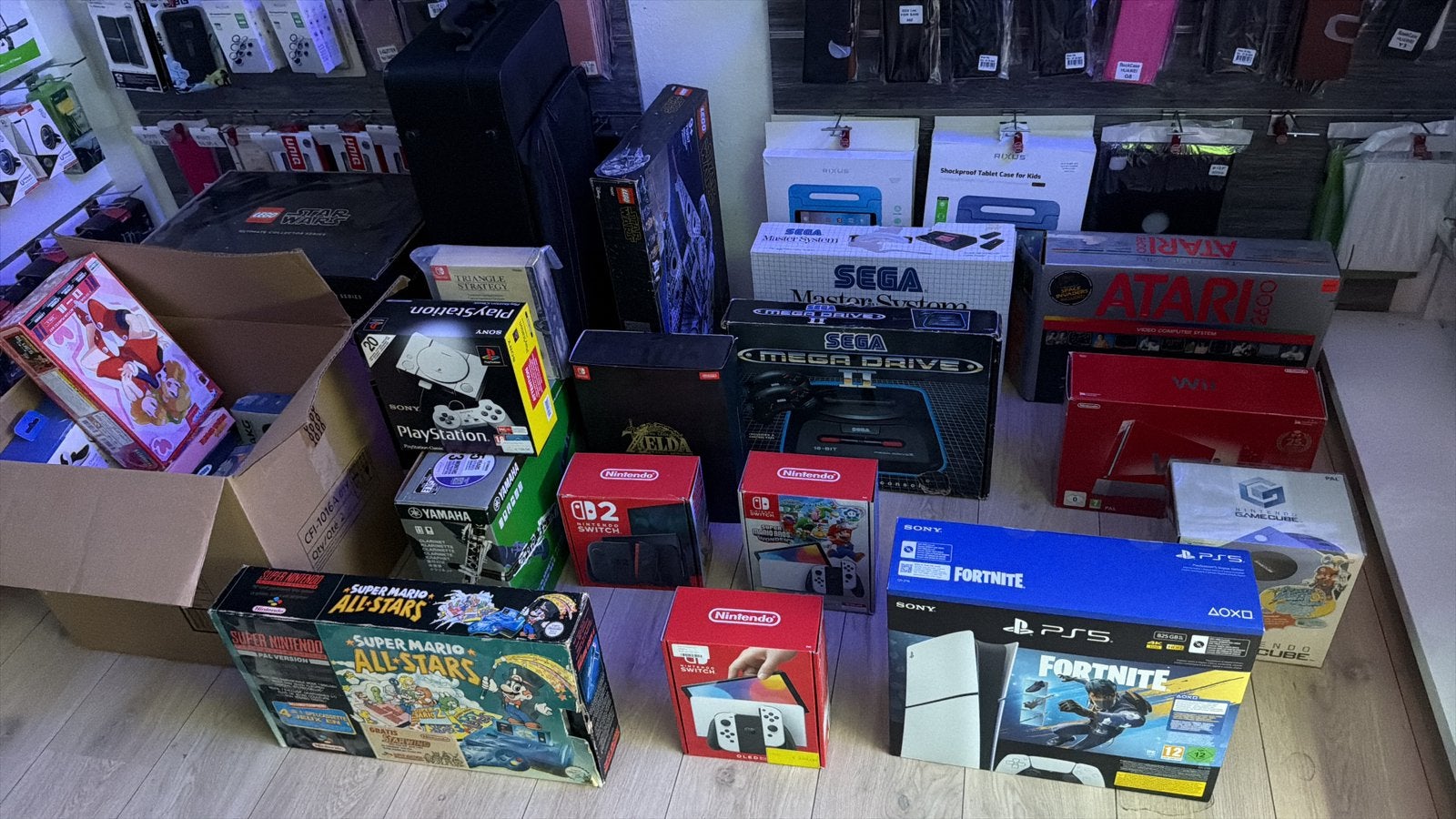 Verschillende gameconsoles, nintendo, atari, sega, ect…, Consoles de jeu & Jeux vidéo, Enlèvement, Nintendo, Comme neuf